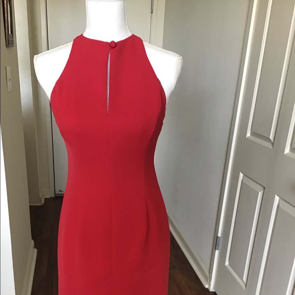 Red dress